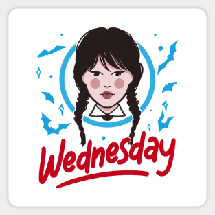 Wednesday by Tobe Fonseca Sticker